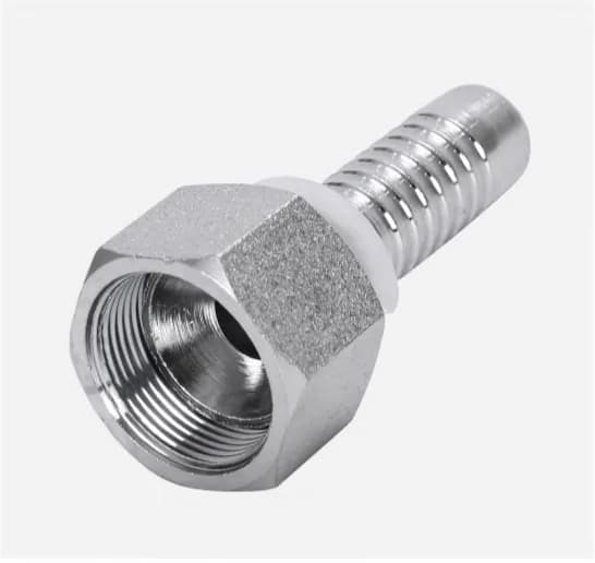 20711 Straight Metric Female 37ยฐ Flare Swivel Hose Fitting