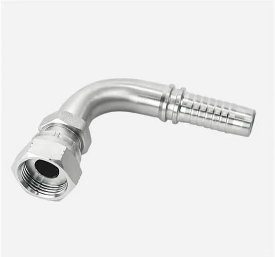 24291D 90° ORFS Female Flat Face Double Hexagon Swivel Hose Fitting