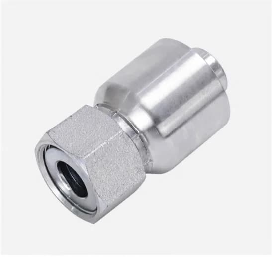 24211RW Straight ORFS Female Flat Face Swivel One-Piece Hose Fitting