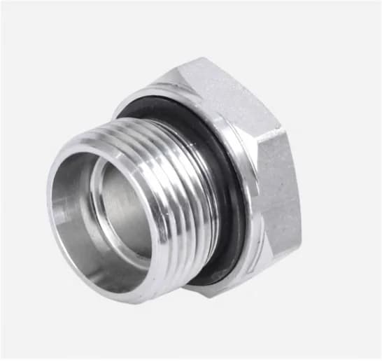 4C-WD Metric Male Plug with Captive Seal (ED Ring)