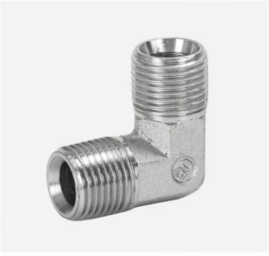 1BN9/1BT9 90° Elbow BSPP Male 60° Cone to NPT(BSPT) Male