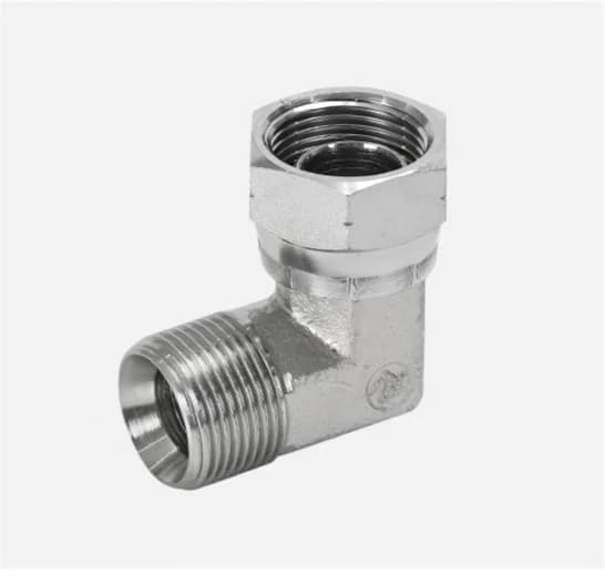 2b9 90° Elbow BSPP Female Swivel 60° Cone to BSPP Male 60° Cone