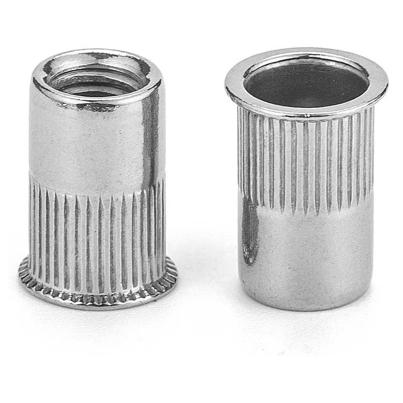 Reduced Head Knurled Body Rivet Nuts