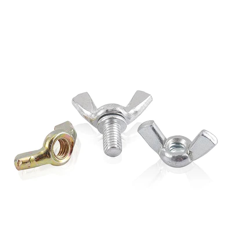 DIN316 Zinc Plated Wing Screw With Bolt